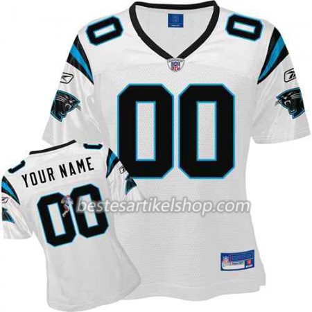 Damen Carolina Panthers Trikot Weiß - Personalisiert